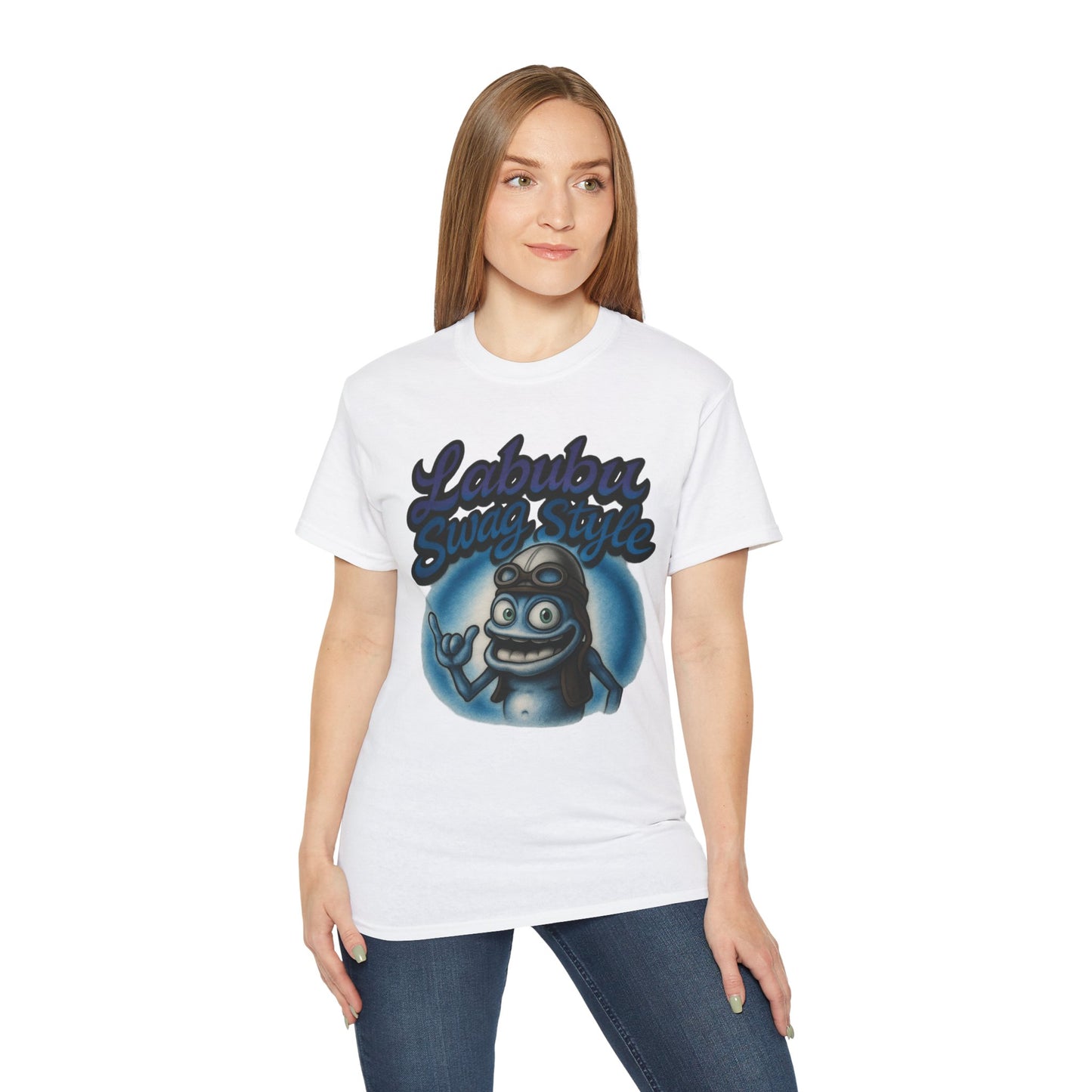 Labubu Swag Style Unisex Ultra Cotton Tee, Gift for Gamers, Memers, and Birthday Celebrants