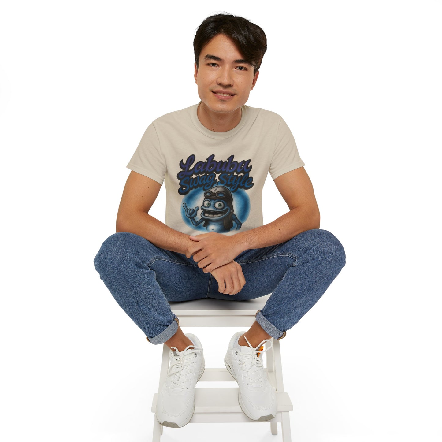 Labubu Swag Style Unisex Ultra Cotton Tee, Gift for Gamers, Memers, and Birthday Celebrants