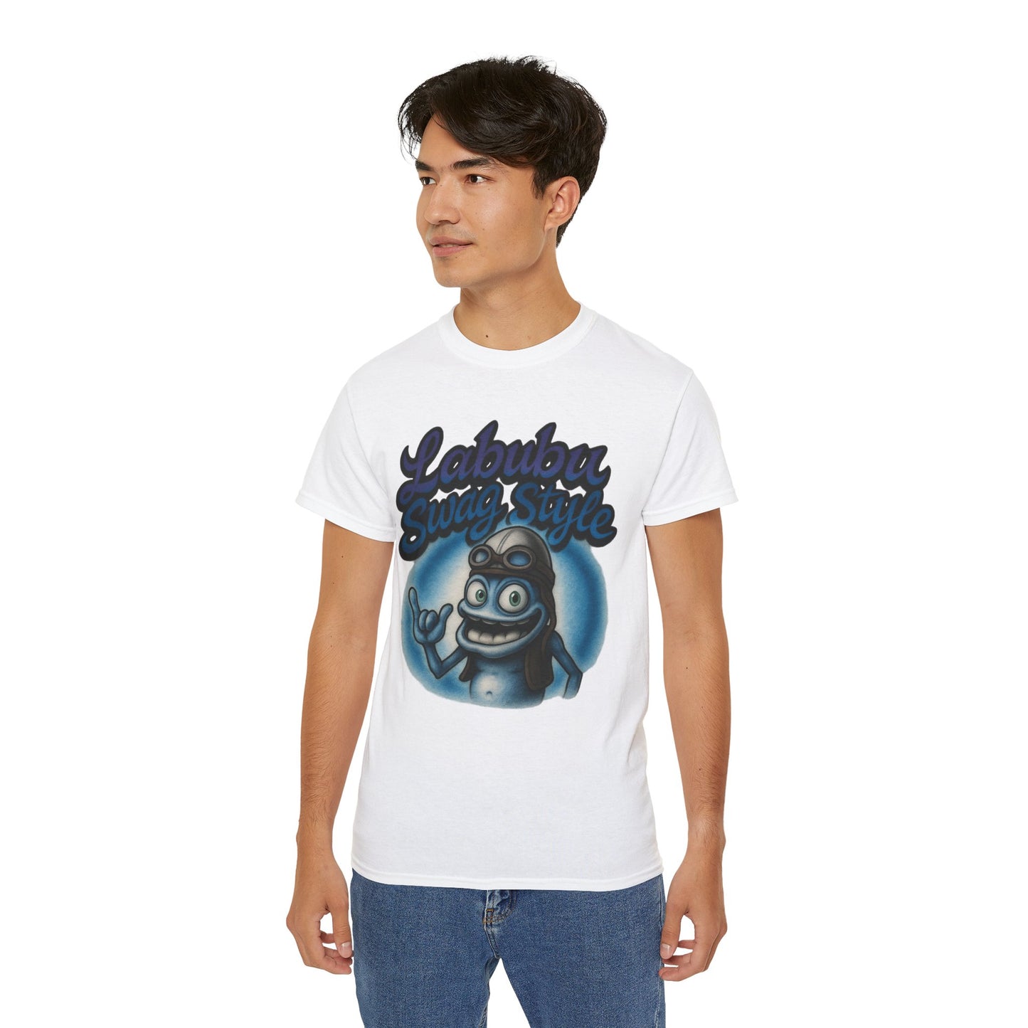 Labubu Swag Style Unisex Ultra Cotton Tee, Gift for Gamers, Memers, and Birthday Celebrants