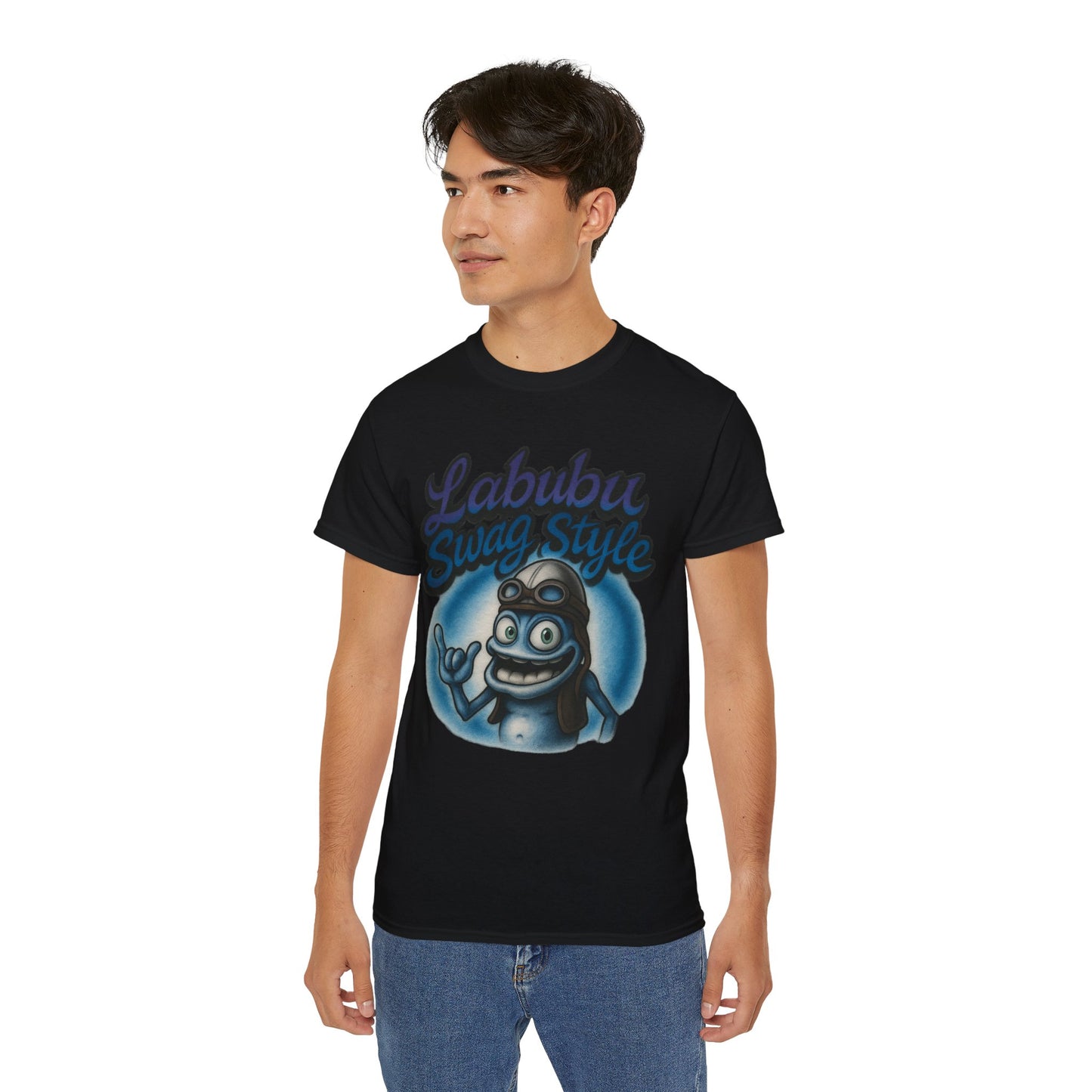 Labubu Swag Style Unisex Ultra Cotton Tee, Gift for Gamers, Memers, and Birthday Celebrants