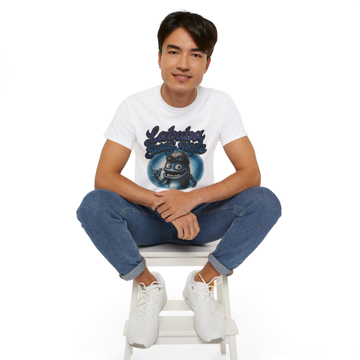 Labubu Swag Style Unisex Ultra Cotton Tee, Gift for Gamers, Memers, and Birthday Celebrants