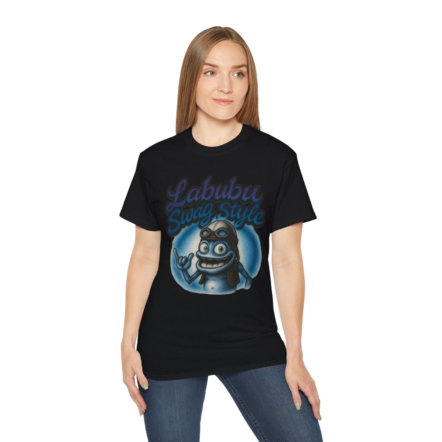 Labubu Swag Style Unisex Ultra Cotton Tee, Gift for Gamers, Memers, and Birthday Celebrants